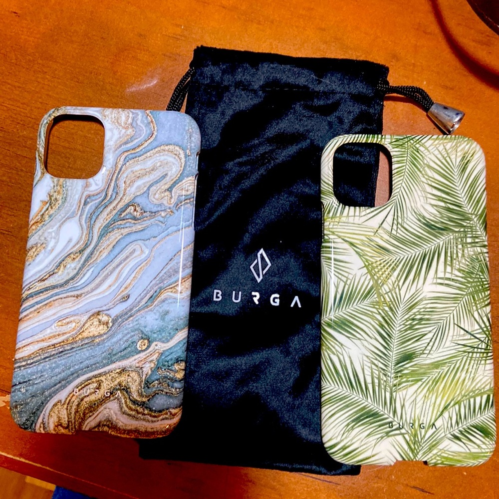 2 Burga cell phone cases - for iPhone 11
